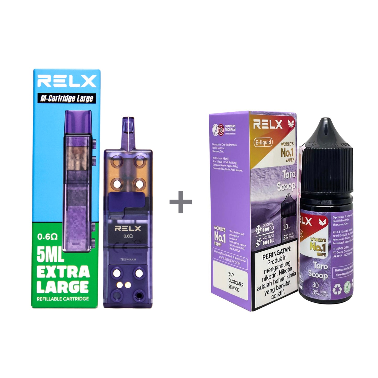 正品悦刻三代积木空弹烟油套餐(5ml容积RELX空弹+30ml正品RELX E-liquid) 套装(空弹+烟油) 香芋_3%Nic