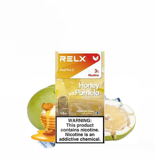 正品悦刻Relx外贸弹 蜂蜜柚子(Honey Pomelo)口味-单颗装-(陶瓷芯版本)-三颗起售
