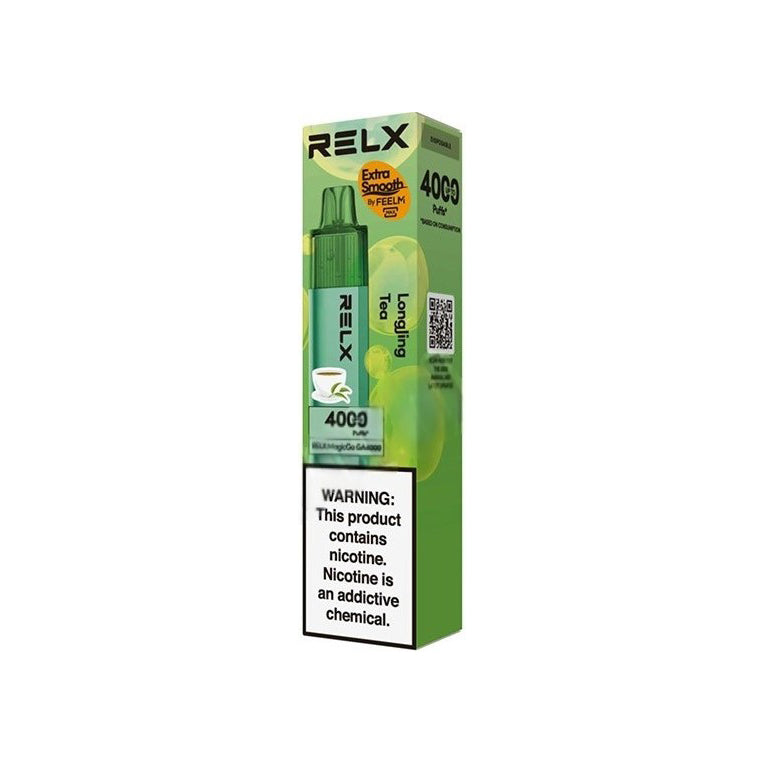 正品悦刻4000口 RELX MagicGo GA4000经典一次性电子烟-多口味可选 龙井茶