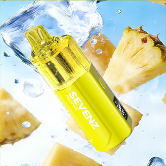 正品坦克7Z/SEVENZ TANK 18000口三档功率调节可视化油仓电量智能呼吸灯显示冰爽一次性电子烟-多口味可选 夏日菠萝