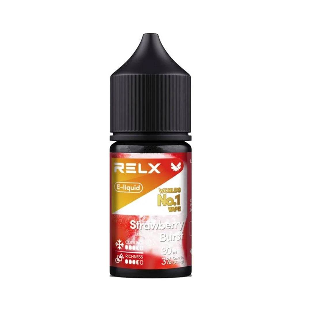 正品悦刻三代积木空弹烟油套餐(5ml容积RELX空弹+30ml正品RELX E-liquid) 仅烟油 草莓_3%Nic
