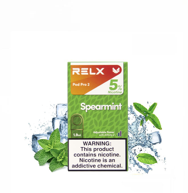 正品悦刻RELX外贸弹5%尼古丁绿箭薄荷(Spearmint)口味-单颗装三颗起售