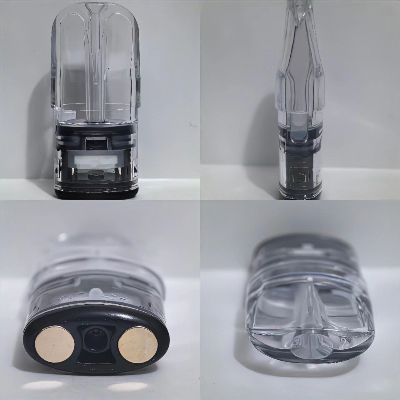 高品质可注油空烟弹(陶瓷芯/棉芯可选)-与多主机兼容-五颗起售
