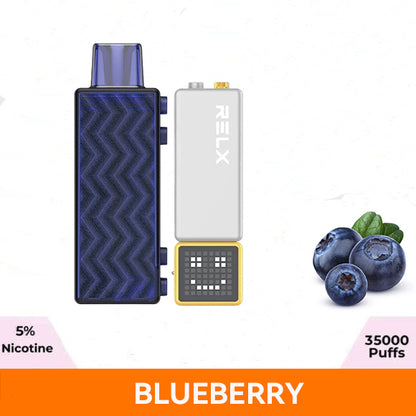 正品悦刻RELX Creator 第三代积木超级容量35000口烟弹磁吸积木乐高套装/烟弹-多口味可选 一代杆套装 蓝莓