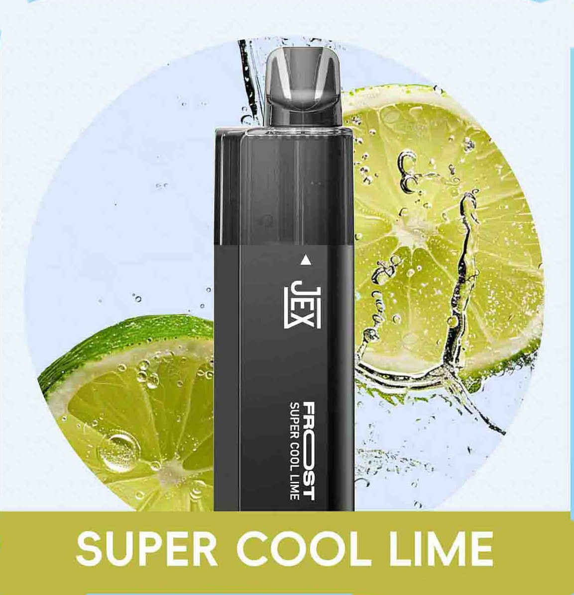 正品极星JEX FROST冰爽口味8000口一次性电子烟-多口味可选 青柠