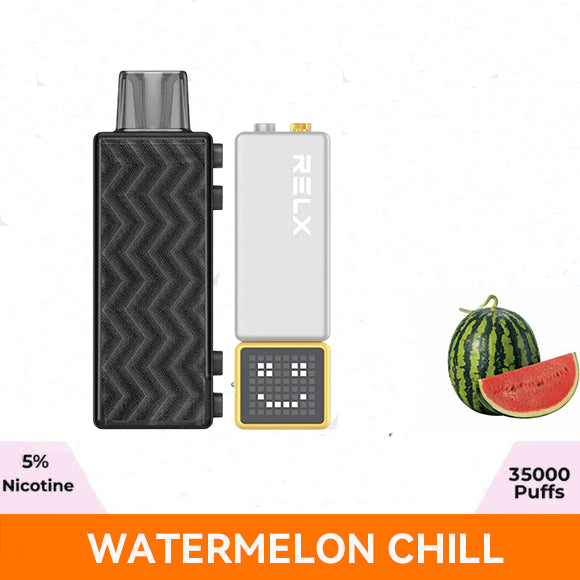 正品悦刻RELX Creator 第三代积木超级容量35000口烟弹磁吸积木乐高套装/烟弹-多口味可选 一代杆套装 西瓜