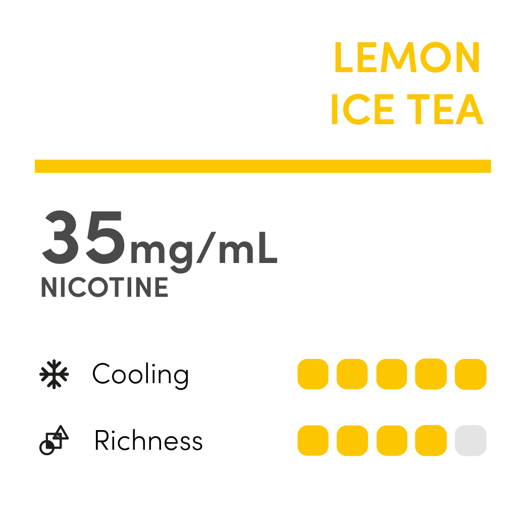 柠檬茶Lemon Ice Tea(悦刻海外第六代陶瓷芯版本)