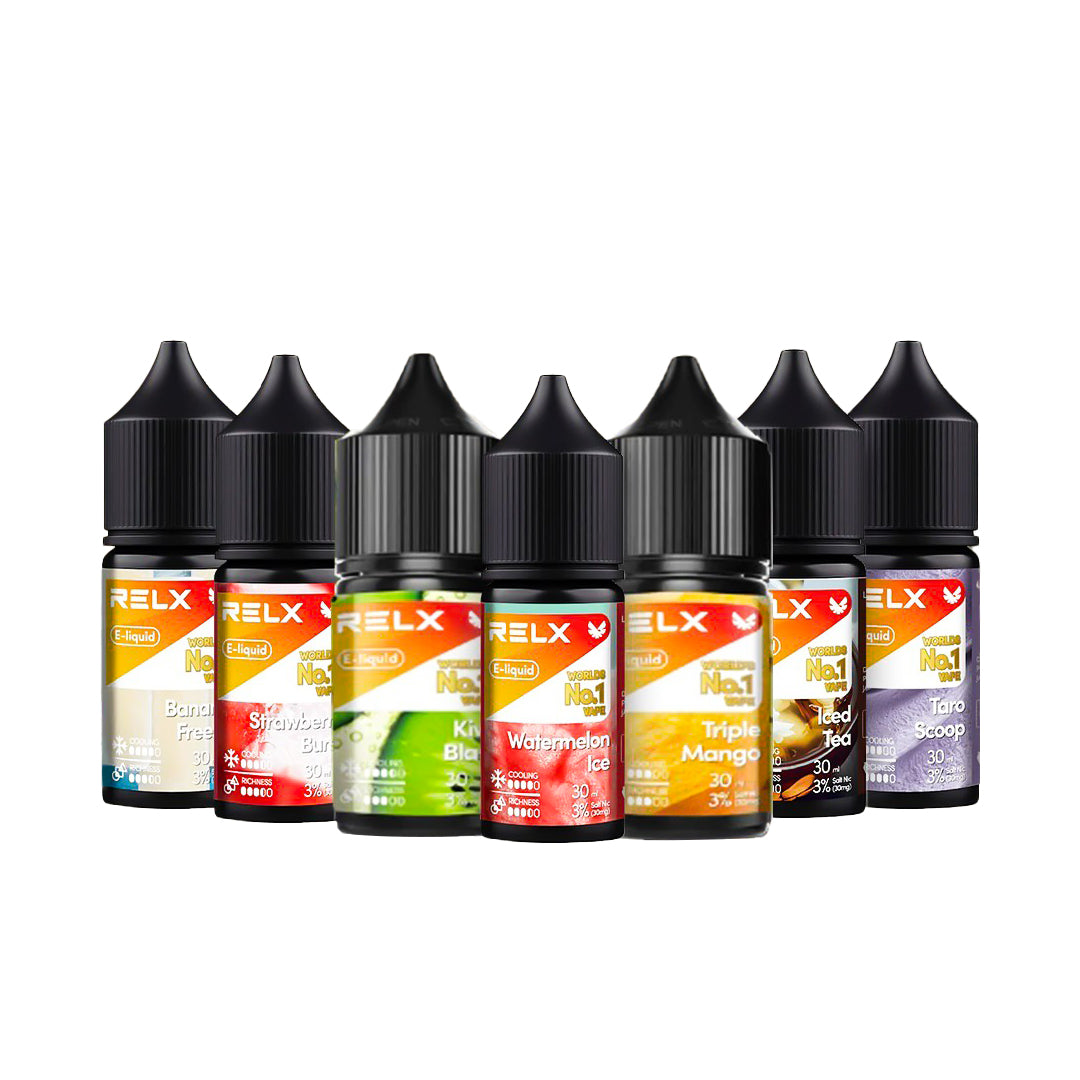 正品原装悦刻尼古丁盐烟油 RELX E-liquid-30ml-多口味58mg/30mg可选