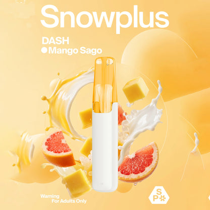 正品Snowplus Dash雪加鸭嘴兽4000口经典一次性电子烟海外版 【新】杨枝甘露