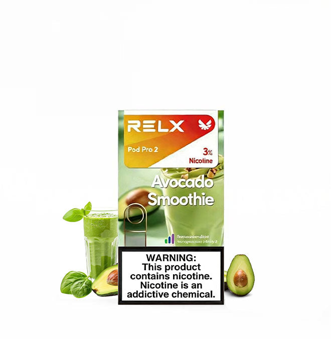 正品悦刻RELX外贸弹牛油果奶昔(Avocado Smoothie)口味-单颗装三颗起售