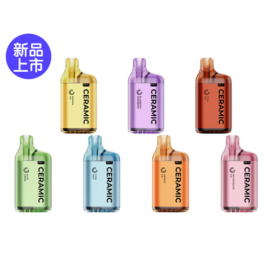 正品魔笛陶瓷芯系列MOTI CERAMIC 10000口可视化油仓一次性电子烟-多口味可选