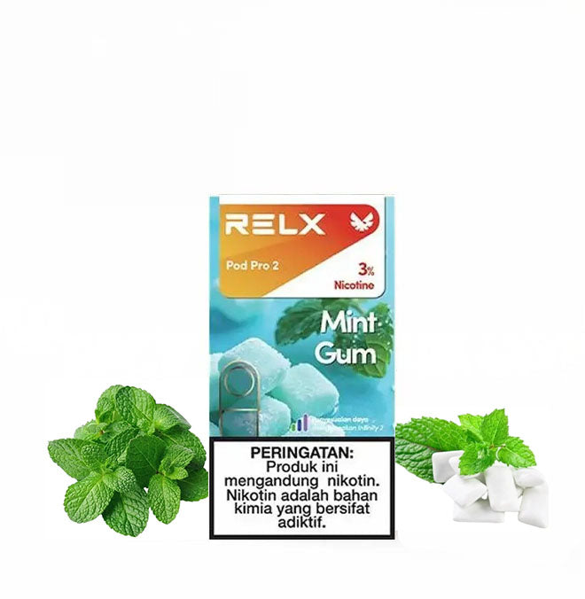 正品悦刻RELX外贸弹薄荷口香糖(Mint Gum)口味-单颗装三颗起售