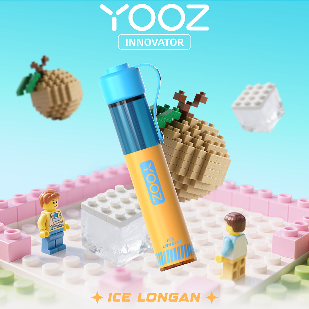 正品柚子积木YOOZ INNOVATOR电子烟食品级硅胶嘴帽冰爽型小烟-多口味可选 冰镇龙眼