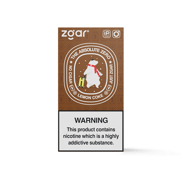 正品冰熊Zgar AZ Pod 6.0 烟弹 2.0ML (悦刻4/5/6/7代杆通用) 口味任选，三颗起售 柠檬可乐