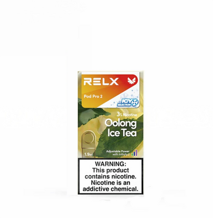 正品悦刻RELX外贸弹极凉乌龙茶 (Oolong Ice Tea) 口味-单颗装三颗起售