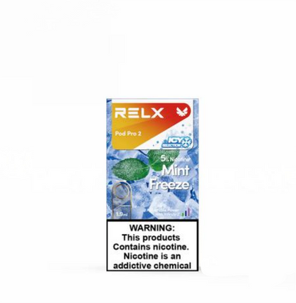 Authentic Relx export bomb zero mint (Mint Freeze) flavor - single pac Authentic Relx export bomb zero mint (Mint Freeze) flavor - single pac