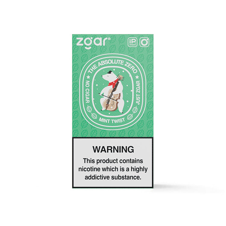 正品冰熊Zgar AZ Pod 6.0 烟弹 2.0ML (悦刻4/5/6/7代杆通用) 口味任选，三颗起售 薄荷