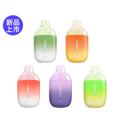 正品JOLLYICE 4000口超薄外观冰爽口味冰爆平替款4000口可视化油仓一次性电子烟-多口味可选