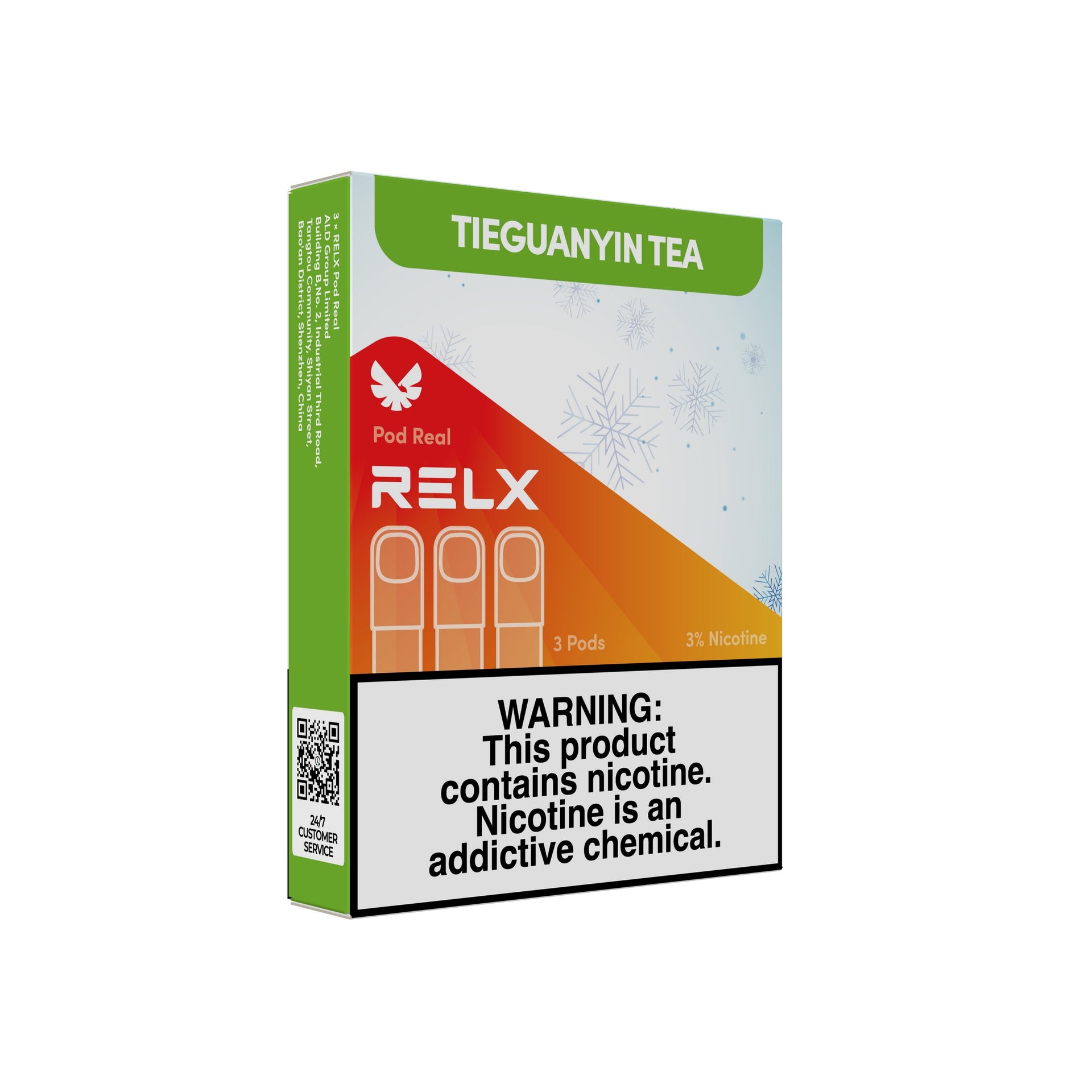 Authentic Relx 5th Generation Foreign Trade Pod Real Tieguanyin (TieGu Authentic Relx 5th Generation Foreign Trade Pod Real Tieguanyin (TieGu