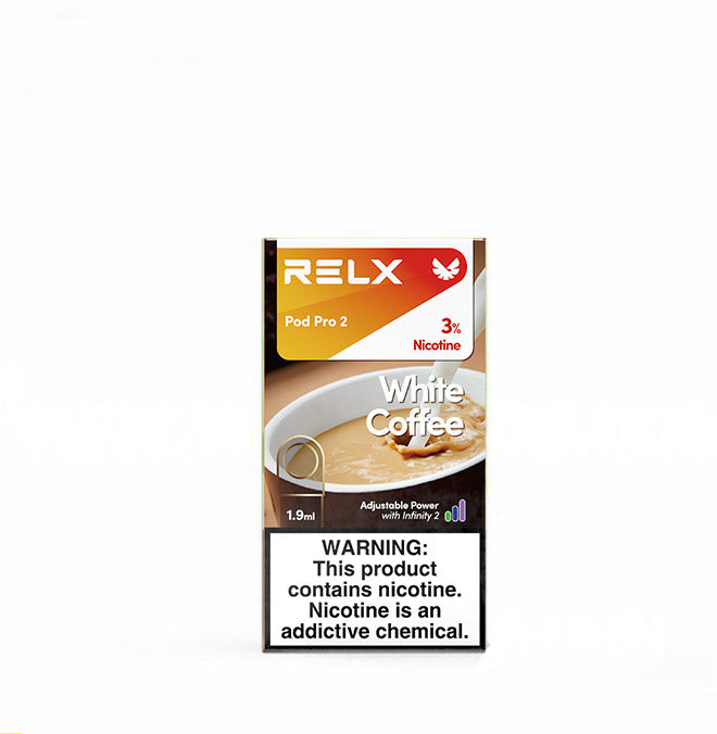 正品悦刻Relx外贸弹 白咖啡（White Coffee)口味-单颗装-(陶瓷芯版本)