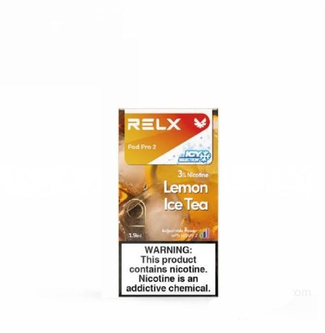 正品悦刻Relx外贸弹 柠檬茶(Lemon Ice Tea)口味-单颗装-(陶瓷芯版本)