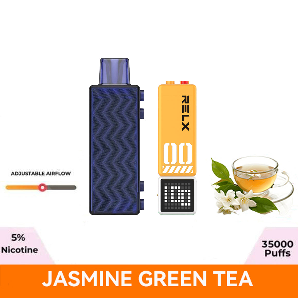 正品悦刻RELX Creator 第三代积木超级容量35000口烟弹磁吸积木乐高套装/烟弹-多口味可选 三代杆套装(黄白色) 茉莉绿茶