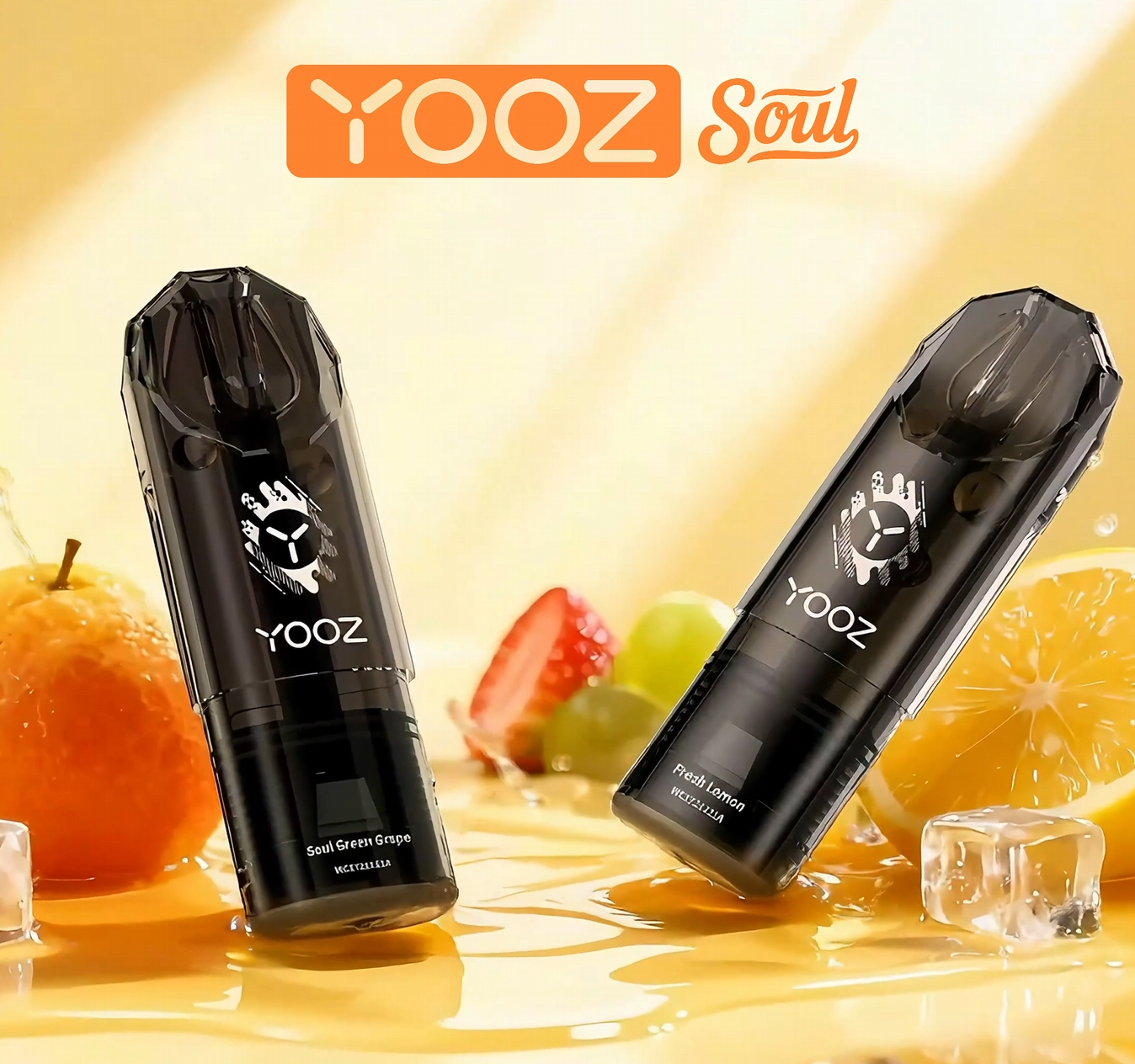 柚子YOOZ SOUL POD灵魂烟弹系列3.5ML大容量多口味可选柚子陶瓷芯通配烟弹-三颗起售