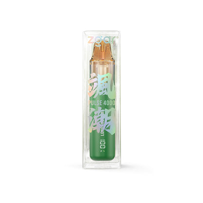 正品冰熊颯潮Zgar Pulse一次性4000口糖果色时尚电子烟-飒潮多口味可选