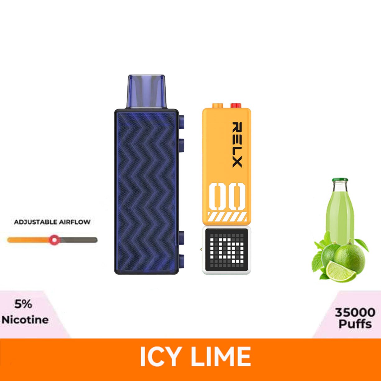 正品悦刻RELX Creator 第三代积木超级容量35000口烟弹磁吸积木乐高套装/烟弹-多口味可选 三代杆套装(黄白色) 青柠冰