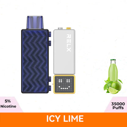 正品悦刻RELX Creator 第三代积木超级容量35000口烟弹磁吸积木乐高套装/烟弹-多口味可选 一代杆套装 青柠冰