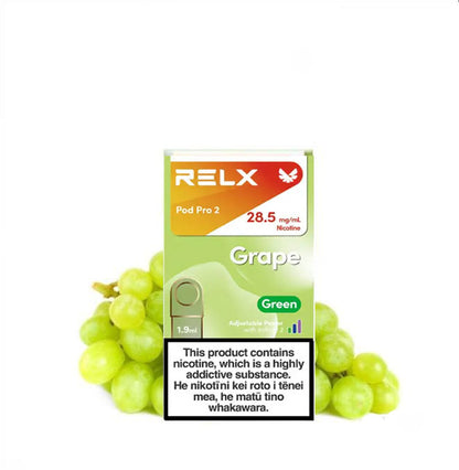 正品悦刻Relx外贸弹 单颗青提(Green Grape)口味-单颗装-(陶瓷芯版本)