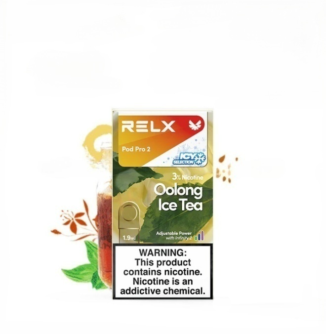 正品悦刻Relx外贸弹 高凉铁观音(Oolong Ice Tea)口味-单颗装-(陶瓷芯版本)