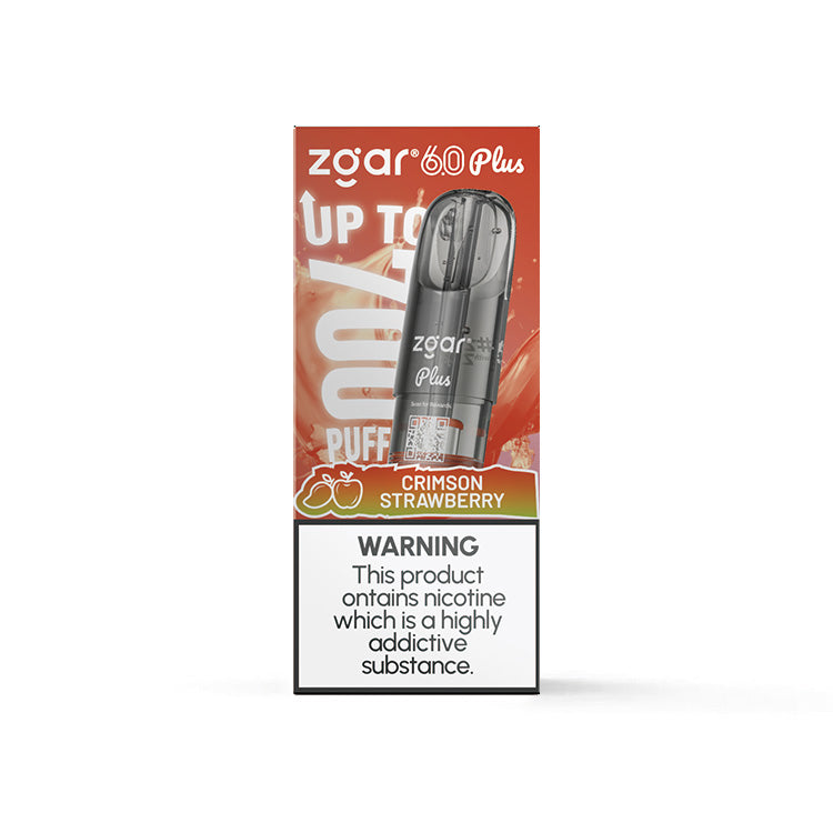 6盒正品冰熊Zgar 6.0 PLUS超大容量3.5ML 烟弹优惠套装(悦刻4/5/6/7代杆通用) 三种口味任选