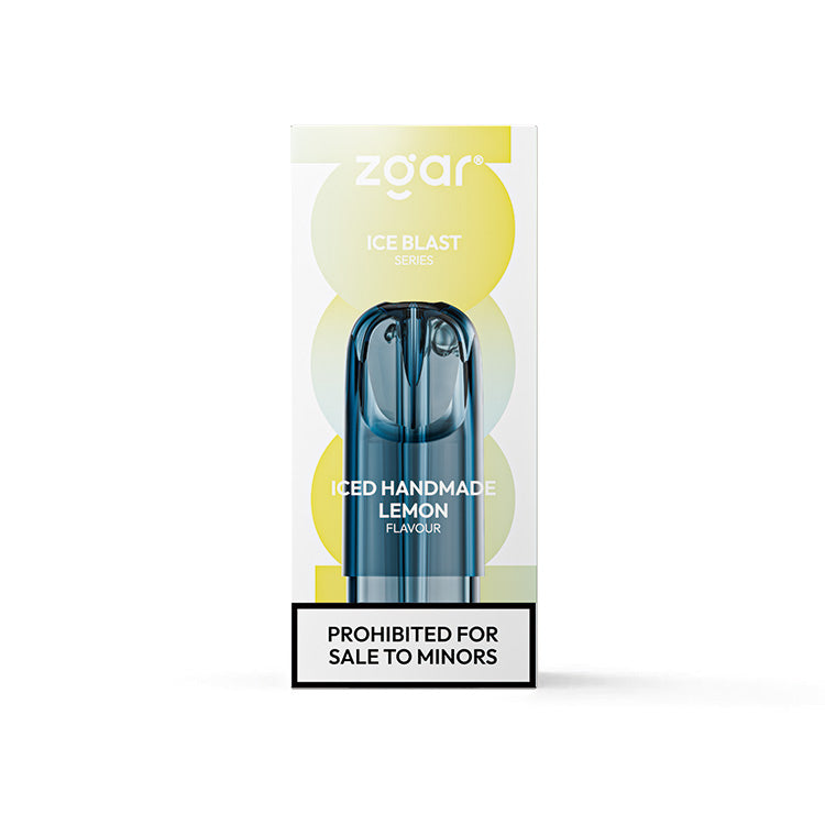 正品冰熊真格ZGAR 烟弹POD 6S超大容量3.0ML(悦刻4/5/6/7代杆通用)三颗起售 手打柠檬冰