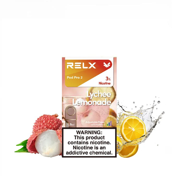 正品悦刻RELX外贸弹荔枝柠檬水(Lychee Lemonade)口味-单颗装-(陶瓷芯版本)-三颗起售