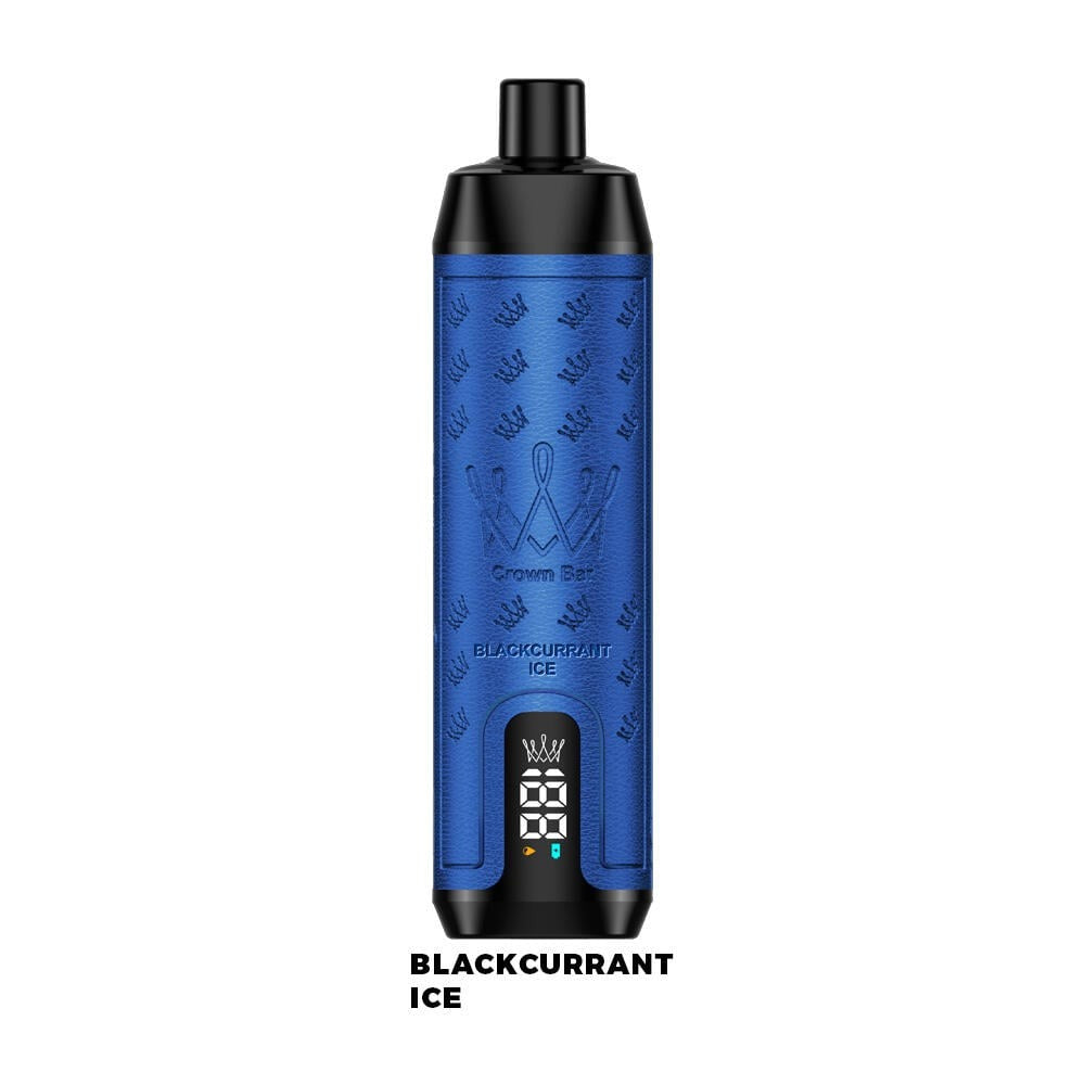 正品阿尔法赫皇冠系列AL FAKHER CROWN BAR 12000口低尼水烟声波油量电量显示大烟雾电子烟-多口味可选