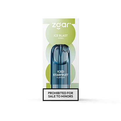 正品冰熊真格ZGAR 烟弹POD 6S超大容量3.0ML(悦刻4/5/6/7代杆通用)三颗起售 西瓜冰