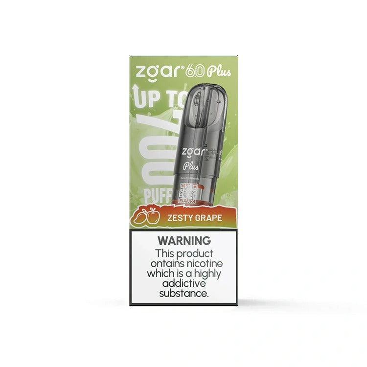 6盒正品冰熊Zgar 6.0 PLUS超大容量3.5ML 烟弹优惠套装(悦刻4/5/6/7代杆通用) 三种口味任选