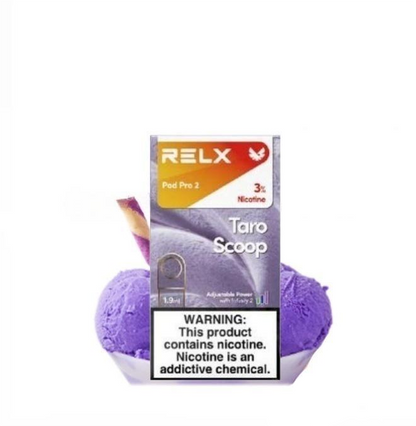 Authentic Relx foreign trade elastic taro ice cream (Taro Scoop) flavo Authentic Relx foreign trade elastic taro ice cream (Taro Scoop) flavo