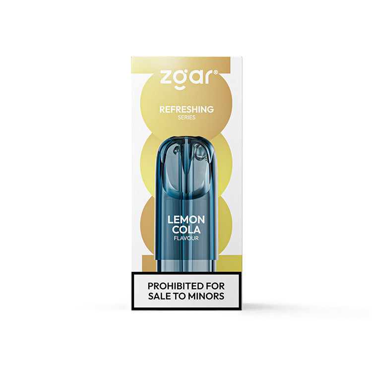 正品冰熊真格ZGAR 烟弹POD 6S超大容量3.0ML(悦刻4/5/6/7代杆通用)三颗起售 柠檬可乐