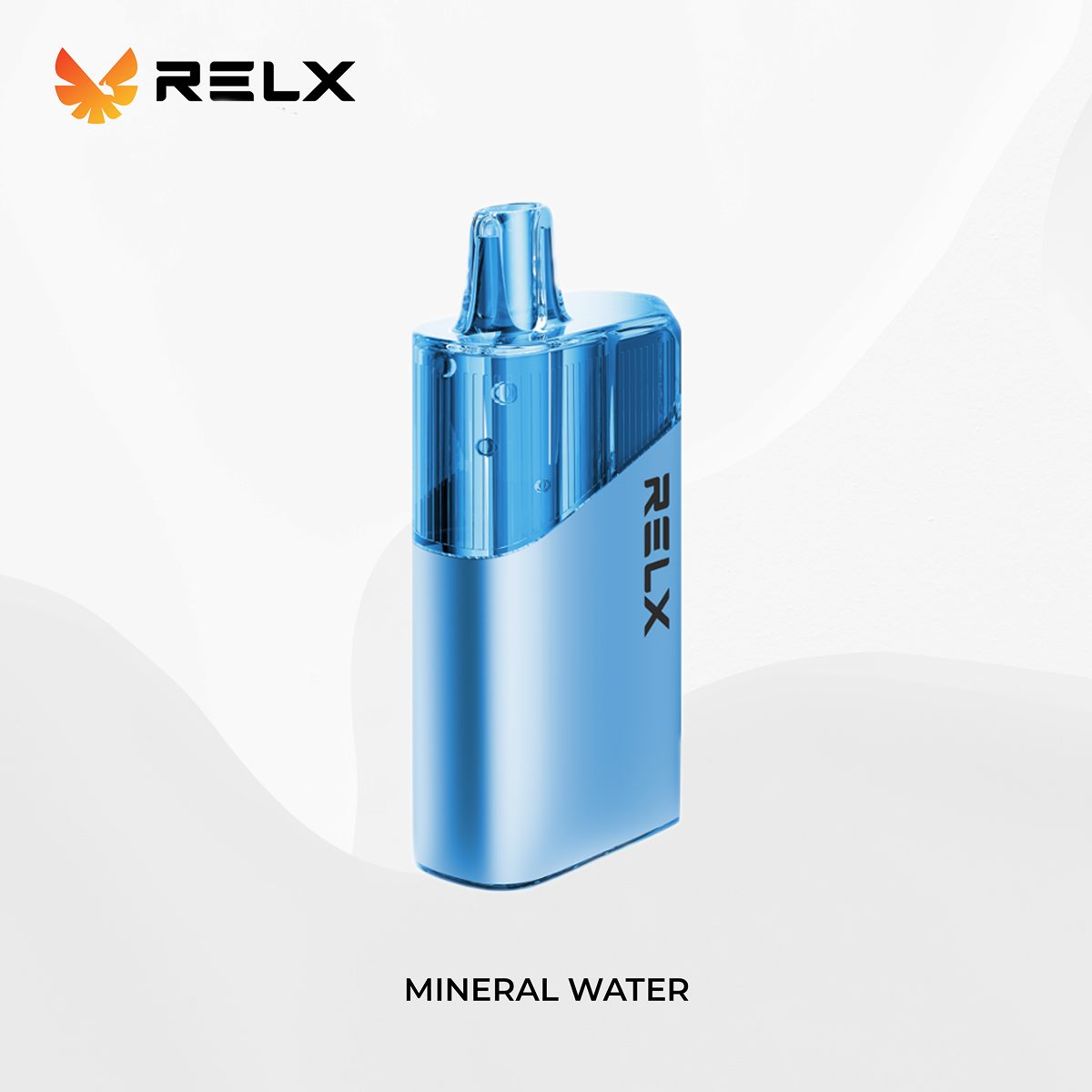 正品悦刻大板砖一万口RELX Pocket 10K冰爽一次性透明烟仓一次性电子烟-多口味可选 矿泉水