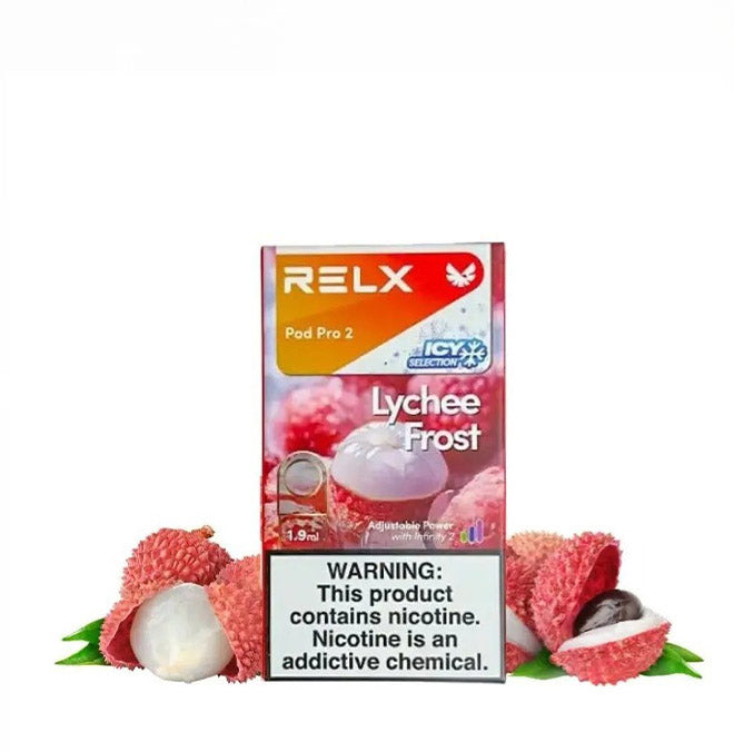 正品悦刻Relx外贸弹 极凉荔枝(Lychee Frost)口味-单颗装-(陶瓷芯版本)-三颗起售