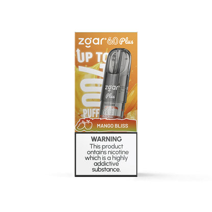 6盒正品冰熊Zgar 6.0 PLUS超大容量3.5ML 烟弹优惠套装(悦刻4/5/6/7代杆通用) 三种口味任选
