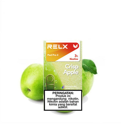 Authentic Relx Crisp Apple flavor - single pack - (ceramic core versio Authentic Relx Crisp Apple flavor - single pack - (ceramic core versio