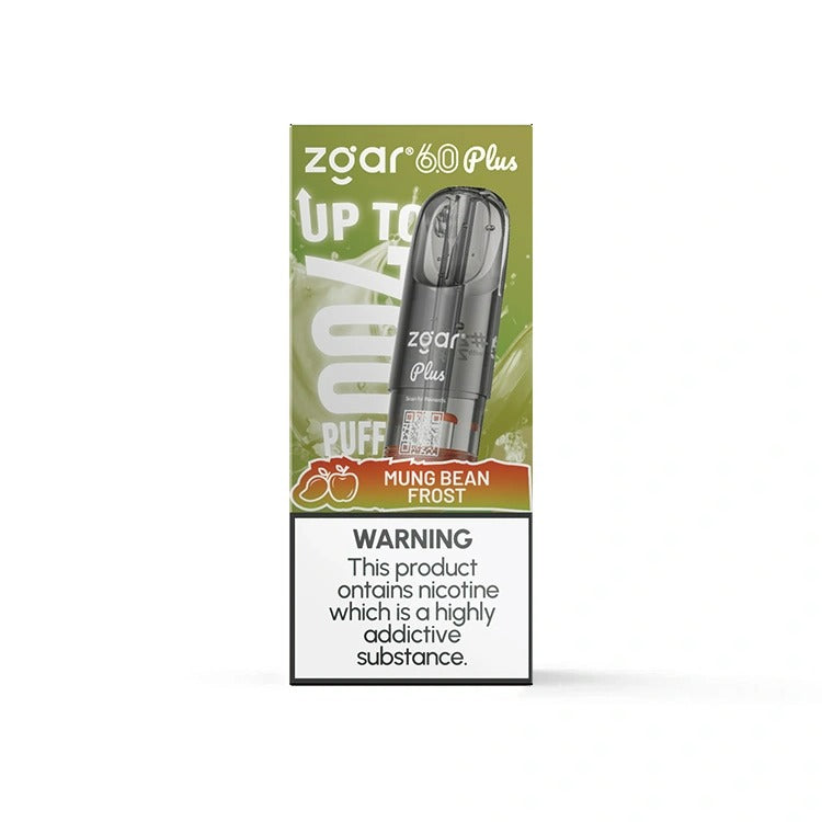 6盒正品冰熊Zgar 6.0 PLUS超大容量3.5ML 烟弹优惠套装(悦刻4/5/6/7代杆通用) 三种口味任选