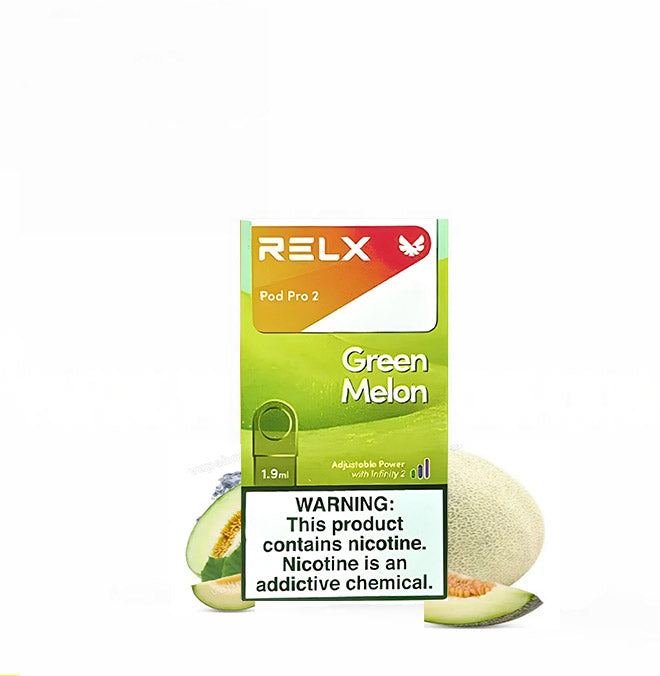 正品悦刻Relx外贸弹 绿宝石甜瓜(Green Melon)口味-单颗装-((陶瓷芯版本)