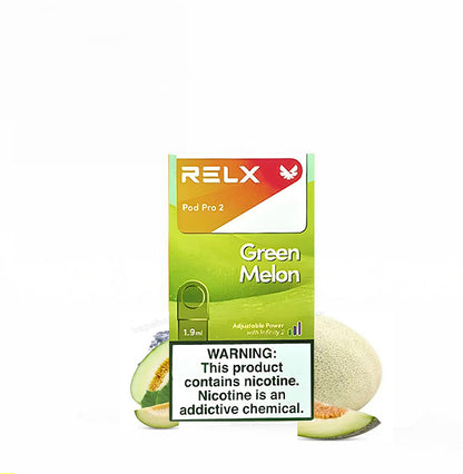 正品悦刻Relx外贸弹 绿宝石甜瓜(Green Melon)口味-单颗装-((陶瓷芯版本)