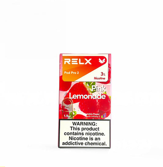 正品悦刻Relx外贸弹 粉红柠檬水(Pink Lemonade)口味-单颗装-(陶瓷芯版本)-三颗起售