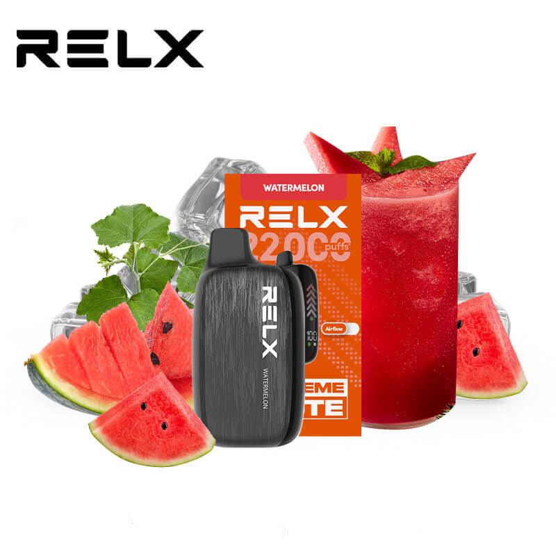 正品悦刻海外版RELX NOVA 22000口液晶屏显示一次性电子烟-多口味可选 西瓜