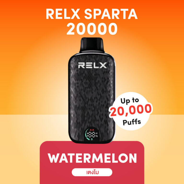 正品悦刻斯巴达 RELX Sparta大容量 20000口一次性电子烟-/智能液晶显示屏 西瓜